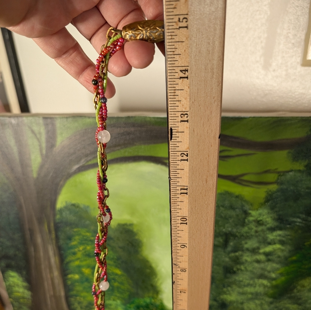 Mary Frances beaded Purse With Duster - Picture 12 of 15